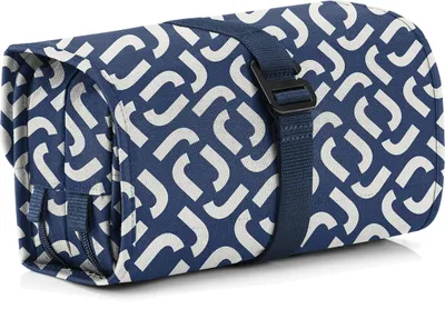 Produktbild von reisenthel wrapcosmetic, Kulturtasche, Kulturbeutel, Kosmektischtasche, Beautycase, zum Aufhängen, Signature Navy, 3 L, WB4073