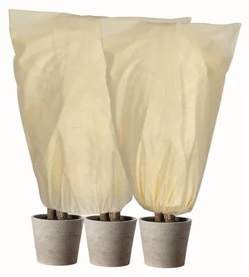 Produktbild von Unyqoos® Pflanzenschutzhauben – frostsicher & UV-beständig, reißfest & wiederverwendbar, mit Kordelzug für Garten & Balkon