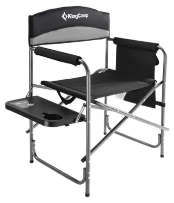 Productafbeelding van King Camp opvouwbare directorsstoel, model KC1904, zwart