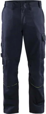 Produktbild von Blakläder Schweißer Bundhose 1701 1501 in marineblau/gelb, Größe:D120 (D30)