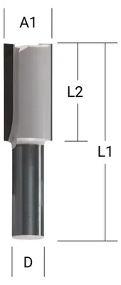 Zdjęcie produktu dla Dwuostrzowy frez do rowków 6 mm Makita D-47422