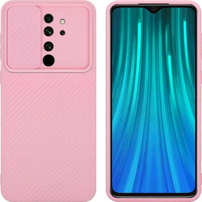 Produktbild von Cadorabo Hülle für Xiaomi RedMi NOTE 8 PRO Schutz Hülle in Rosa Handyhülle TPU Etui Case Cover Kameraschutz
