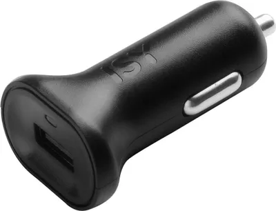 Zdjęcie produktu dla Ładowarka samochodowa ISY USB, 2,4 A