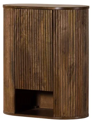 Produktbild von MASSIVMOEBEL24.DE Hängeschrank Mango 55x30x65 braun lackiert BARCELONA #258