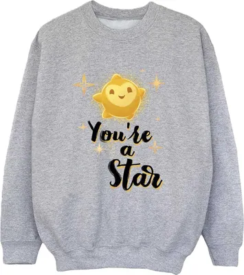 Produktbild von Wish - "You´re A Star" Sweatshirt für Jungen BI55891 (116) (Sportgrau)