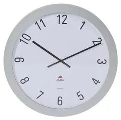 Image de Horloge murale, 60 cm, modèle "Horgiant" de la marque ALBA, couleur grise