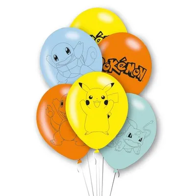 Immagine prodotto di 6 Pokémon smorzano le Luftballons