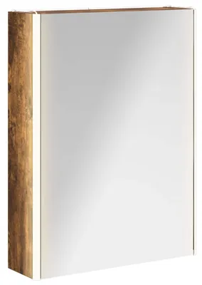 Produktbild von Badezimmerspiegelschrank Geräucherte Eiche 73,5 x 15,5 x 70 cm