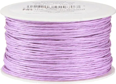 Produktbild von Papierkordel Draht Ø2mm 100m Lavendel für Dekoration & Gartenparty