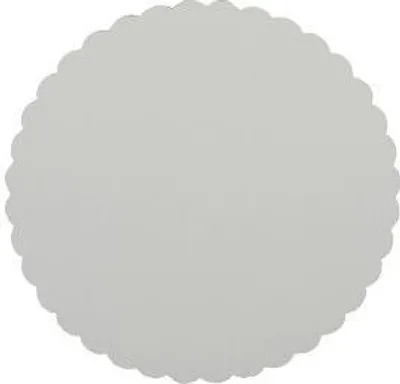 Produktbild von 500 tradingbay24 Tortenunterlagen, Pappe [rc] rund Ø 18 cm weiss tbU95359 Tortenplatten Cakeboard