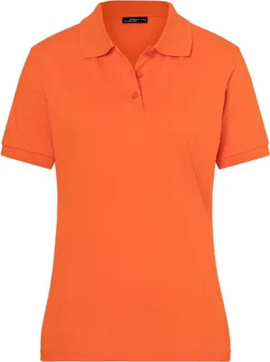 Produktbild von Hochwertiges Polohemd mit Armbündchen dark-orange, Gr. XXL