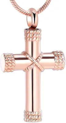 Immagine prodotto di Collana con ciondolo a forma di croce, simbolo religioso, gioiello commemorativo per ricordare