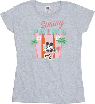 Produktbild von Disney - "Spring Palms" T-Shirt für Damen BI33342 (S) (Grau)