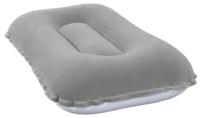 Image de BESTWAY 67121 Coussin gonflable de voyage en velours gris