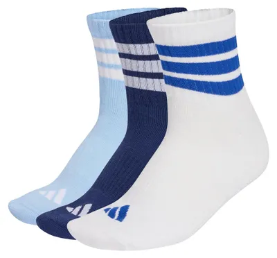 Obrázok produktu pre Ponožky adidas Uni 3 STRIPES CUSHIONED SPORTSWEAR, stredná výška, balenie 3 párov, tmavomodrá
