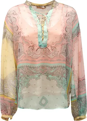 Productafbeelding van 6710AP damesblouse, TWIN-SET, set van 2 delen, shirt