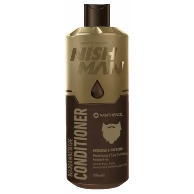 Produktbild von Nishman - Beard Conditioner - Bartpflege Conditioner 200ml