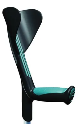 Produktbild von Gehstock  Krücke  Aluminium  Anatomischer Gummigriff  Fortschrittlich  Grün