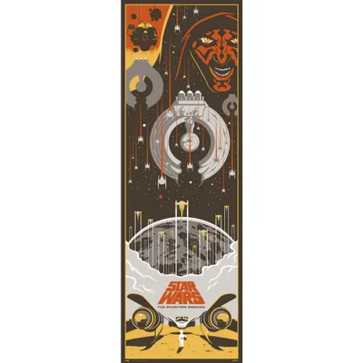 Produktbild von Poster Tür star wars Episode I