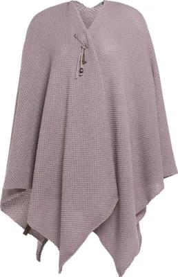 Produktbild von Knit Factory Jazz Poncho Cape - Mauve - One Size