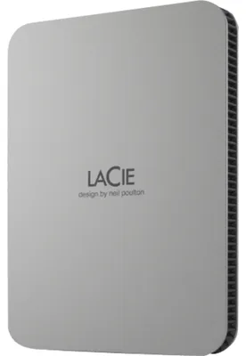 Produktbild von LaCie Mobile Drive           2TB Moon Silver USB 3.2 Type C