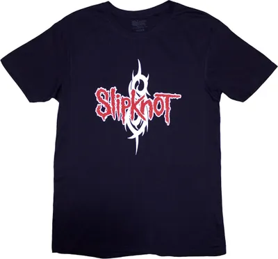 Obrázek produktu pro Slipknot - Tričko s potiskem na zádech pro muže/dámy Uni RO12653 (M) (Navy Blue)