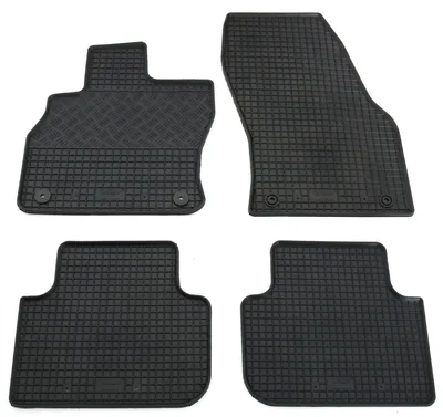 Gummifußmatten Set 4-teilig für Audi Q3 8U (10/2011-), schwarz