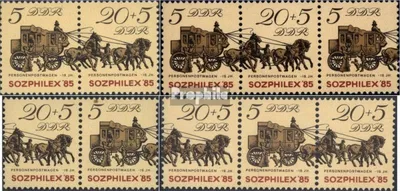 Produktbild von Briefmarken DDR 1985 Mi W16-W19 (kompl.Ausg.) postfrisch SOZPHILEX