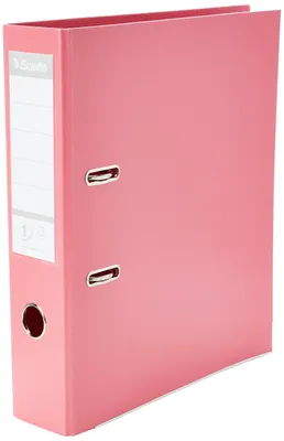 Imagen del producto de Esselte 231037, formato A4, polipropileno (PP), color rosa, 500 hojas, 7,5 cm, 290 mm