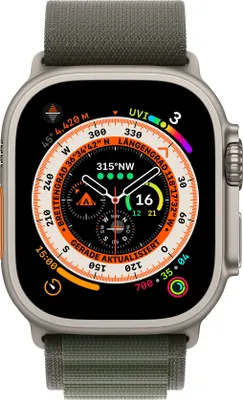 Zdjęcie produktu dla Apple Alpine Loop Apple Watch 42mm / 44mm / 45mm / 49mm Small Grün