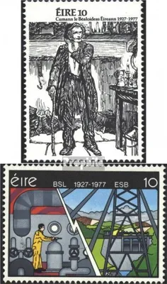 Produktbild von Briefmarken Irland 1977 Mi 366,368 (kompl.Ausg.) postfrisch Volkskunde