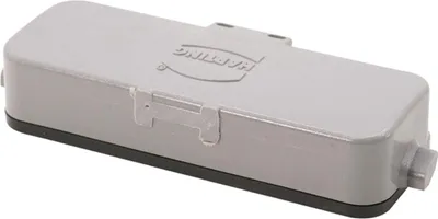 Image de Capuchon de protection HARTING 16A en plastique pour 1 étrier sur la partie inférieure sans dispositif anti-perte Plage de température -40 °C à 125 °C - 1