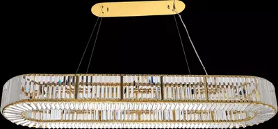 Image de Lampe de table lustre cristal lampe lampes lustre ovale