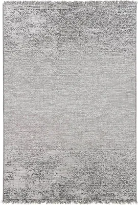Produktbild von In- und Outdoorteppich - Grau - 160 x 230 cm - mit Fransen