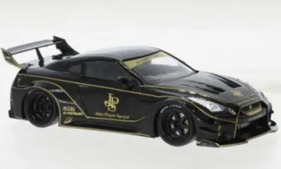 Produktbild von IXO 1:43 Nissan 35GT-RR LB-Silhouette Works GT , schwarz, RHD, JPS, 2019