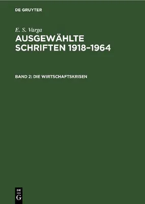 Produktbild von Die Wirtschaftskrisen