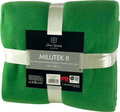 Produktbild von Fleecedecke Milutek 130x170 Grün