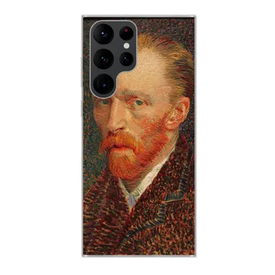 Produktbild von MuchoWow® Handyhülle Schutzhülle Hülle für Samsung Galaxy S22 Ultra Selbstporträt - Vincent van Gogh Silikon Softcase Handy Hülle - Abbildung