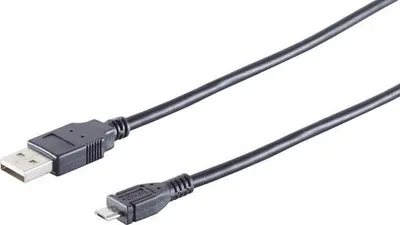 Immagine prodotto di Cavo USB-Micro USB-A-St./USB-B MICRO St. 2.0 5m