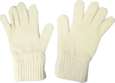 Produktbild von BB Sports - Dámske zimné rukavice, džersej BS3806 (jedna veľkosť) (krémová farba)