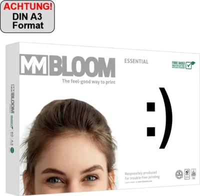 Obrázok produktu pre MM BLOOM Kopírovací papier Essential 9958B80B A3 80g 500 listov