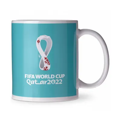 Produktbild von FIFA Official Fussball Weltmeisterschaft 2022 Qatar Becher 325 ml (456) WM22 Lizenzprodukt Fanartikel World Cup Limited Edition Sammler Tasse Fußball