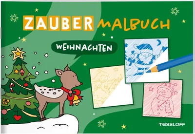 Produktbild von Zaubermalbuch. Weihnachten