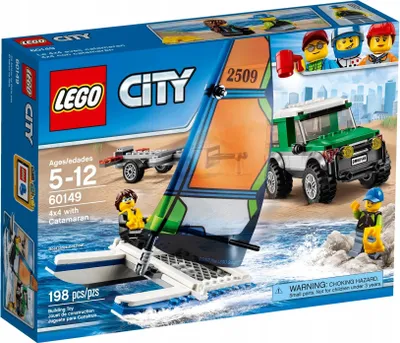Zdjęcie produktu dla Pojazd terenowy LEGO® City z katamaranem 60149