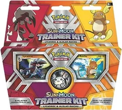 Image de Pokemon Trainer Kit: Lycanroc & Alolan Raichu