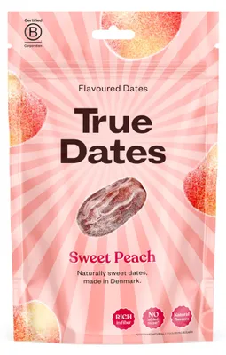 Image de True Dates Dattes douces Pêche naturellement sucrées dattes tendres 100g