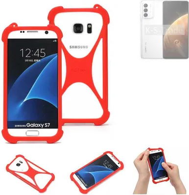Produktbild von K-S-Trade Handy-Hülle kompatibel mit Infinix Zero 5G Schutz-Hülle Bumper Silikon Schutz Hülle Cover Case Silikoncase Silikonbumper TPU Softcase