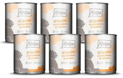 Obrázok produktu pre MjAMjAM 4260512871628, Dospelý, Akékoľvek plemeno, Mrkva, Kuracie mäso, 800 g, Bez obilnín