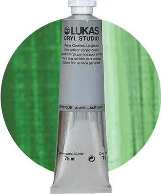 Produktbild von Lukas Cryl Studio Acrylfarbe 75 ml Sap Green 1 stk