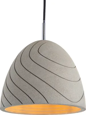 Produktbild von Hängelampe, E27, Lampe Für Wohnzimmer Esszimmer Küche, Höhenverstellbar Farbe  Beton-Stein-Grau